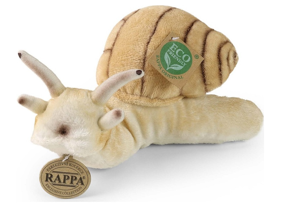Rappa Plyšový šnek 24 cm ECO-FRIENDLY