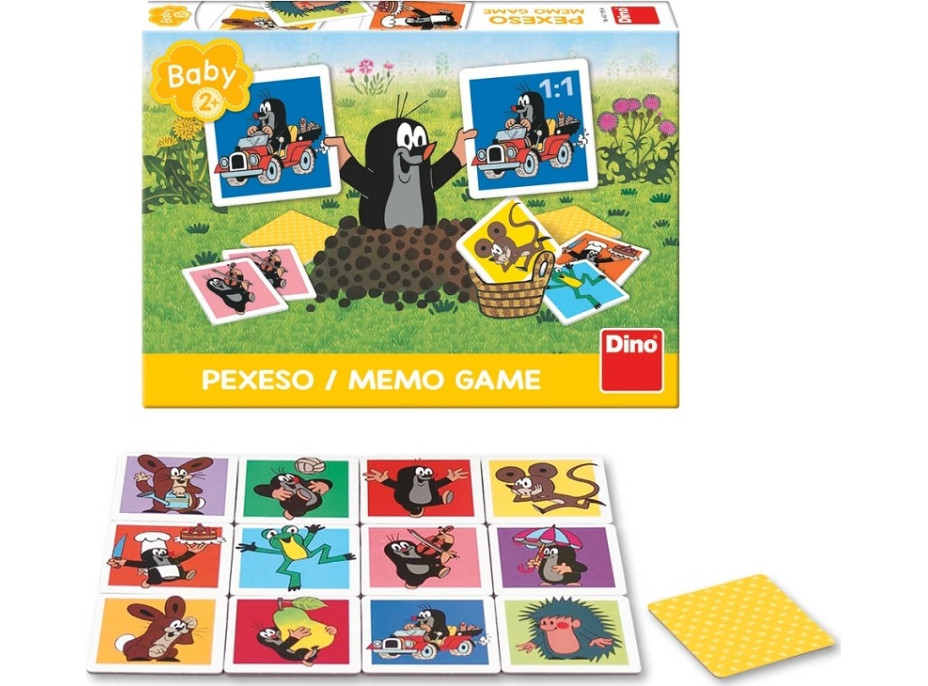 Dino Baby pexeso Krteček
