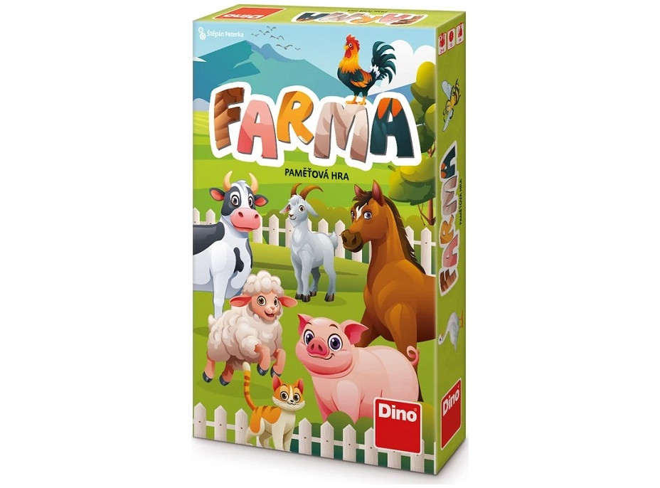 Dino Dětská cestovní hra Farma
