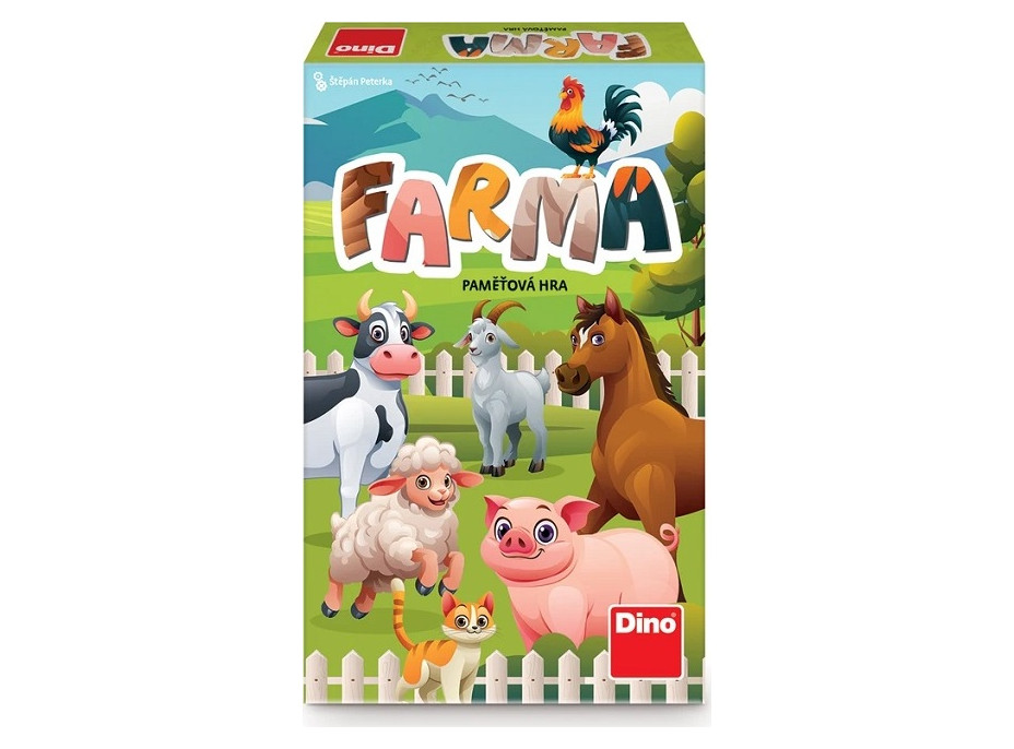 Dino Dětská cestovní hra Farma