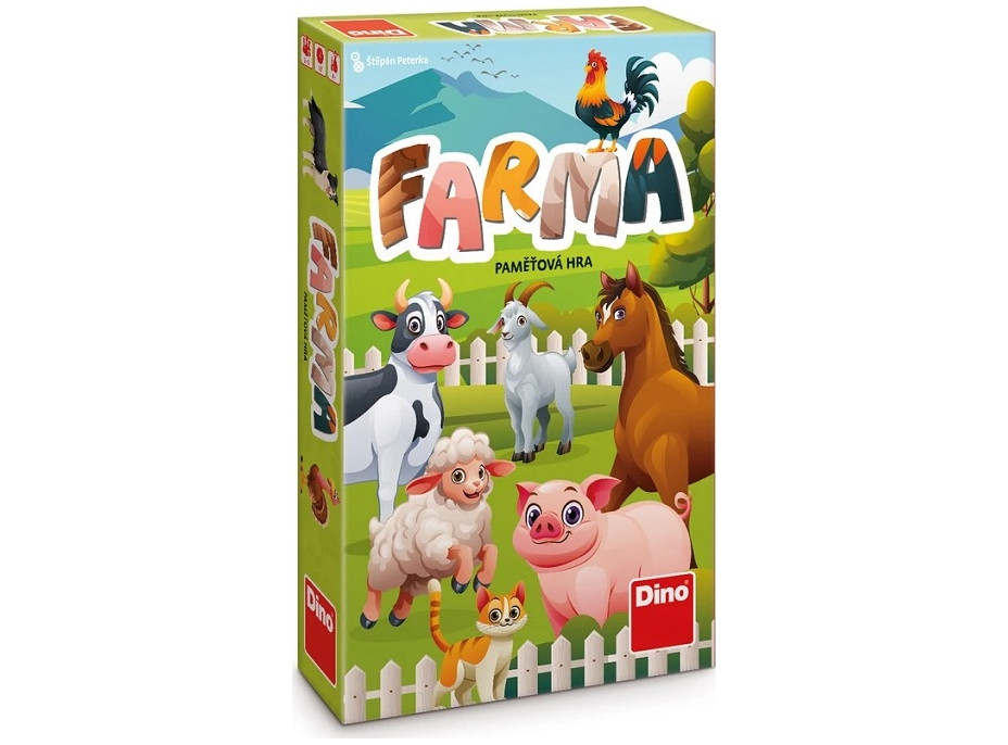 Dino Dětská cestovní hra Farma
