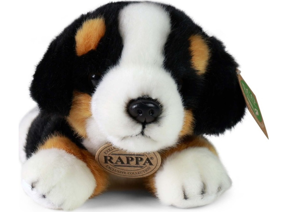 Rappa Plyšový bernský salašnický pes ležící 20 cm ECO-FRIENDLY