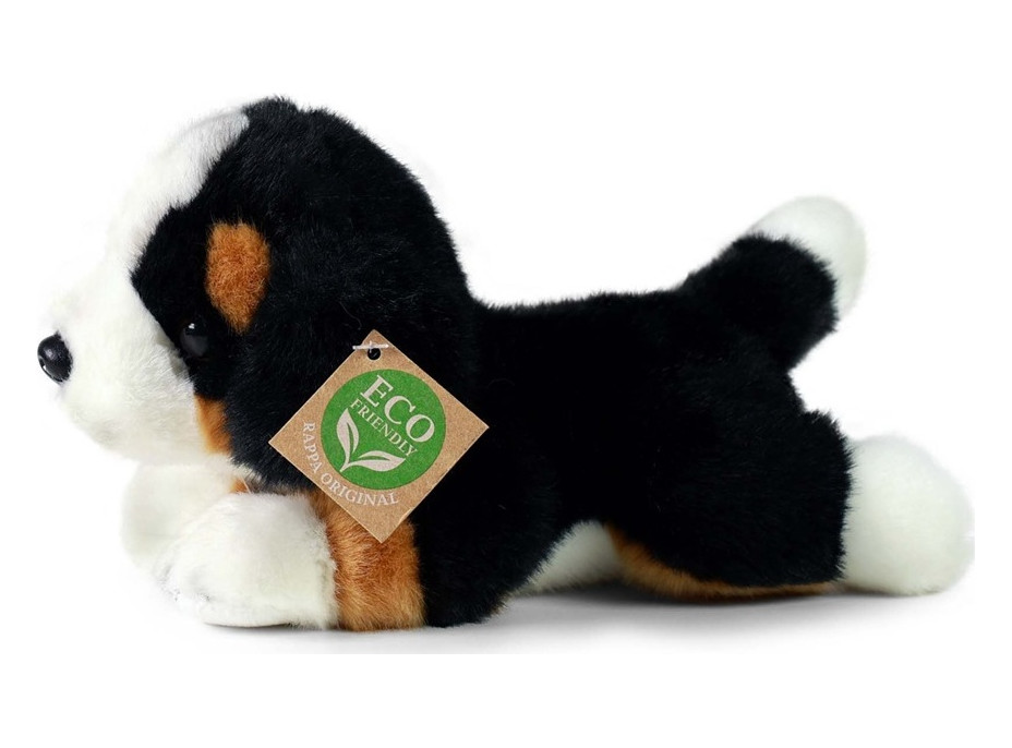 Rappa Plyšový bernský salašnický pes ležící 20 cm ECO-FRIENDLY