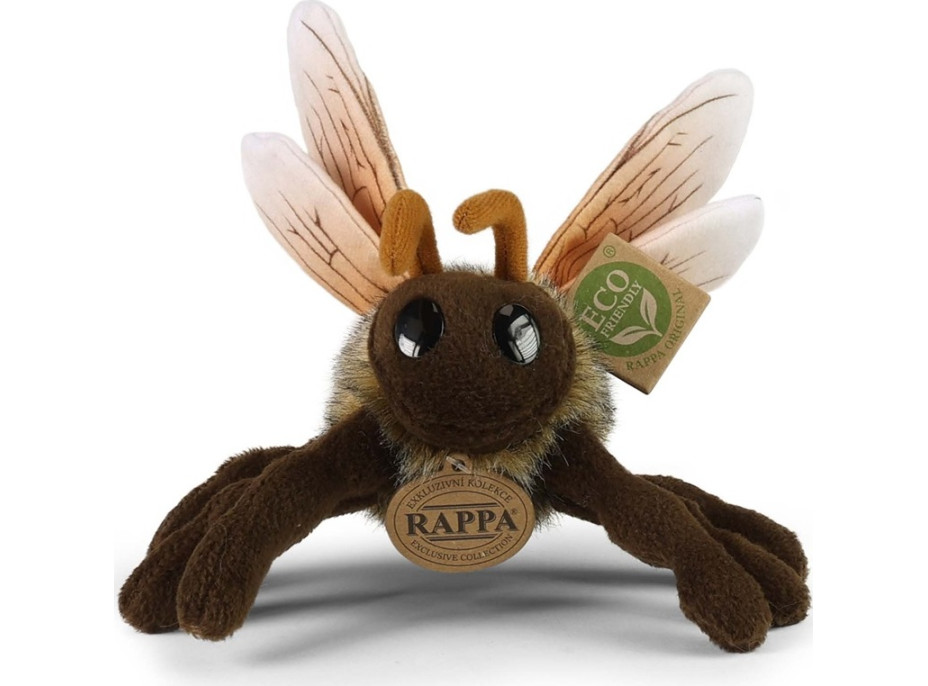 Rappa Plyšová včela 18 cm ECO-FRIENDLY