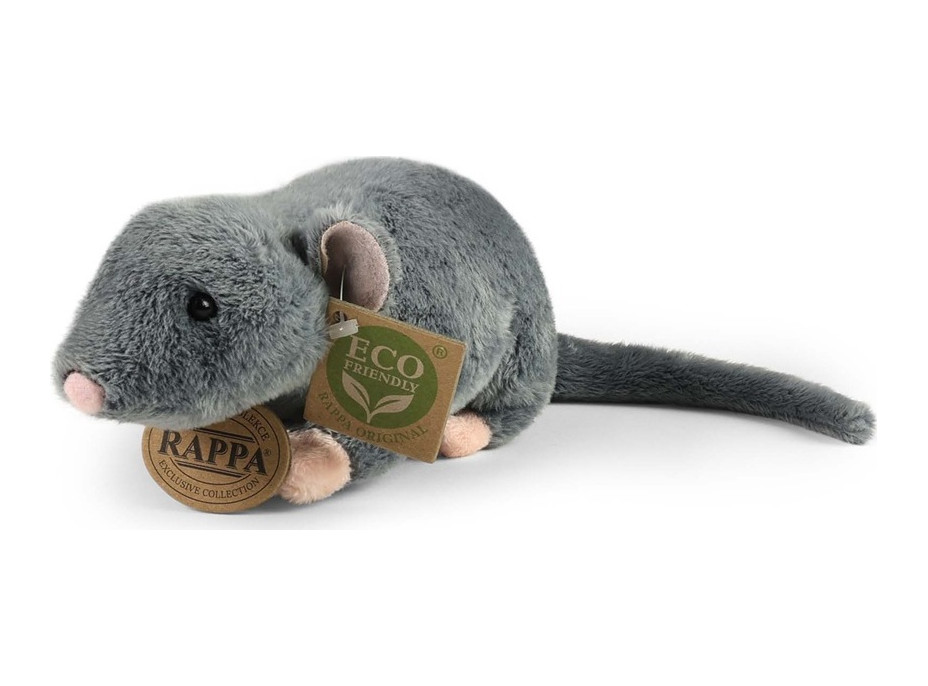 Rappa Plyšová myš 20 cm ECO-FRIENDLY