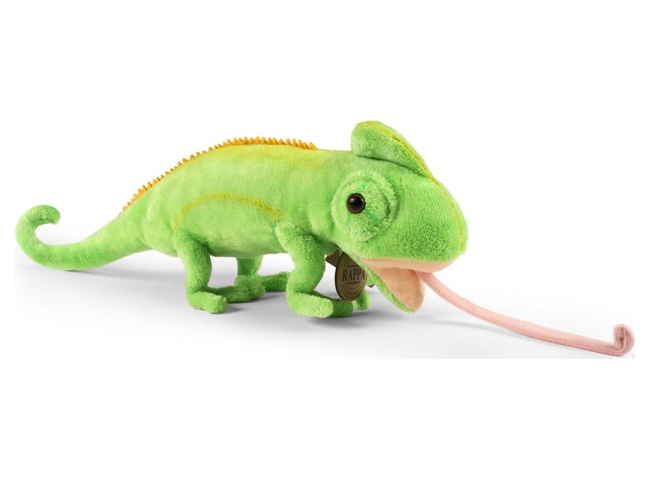 Rappa Plyšový chameleon 30 cm ECO-FRIENDLY
