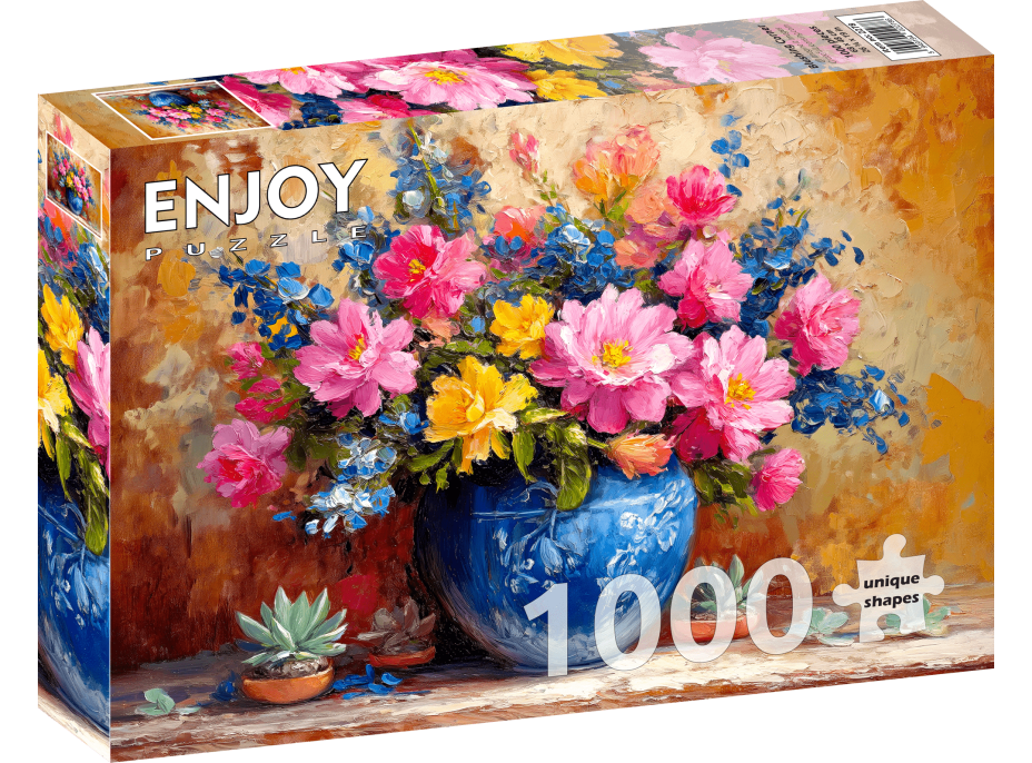 ENJOY Puzzle Červenající se koutek 1000 dílků