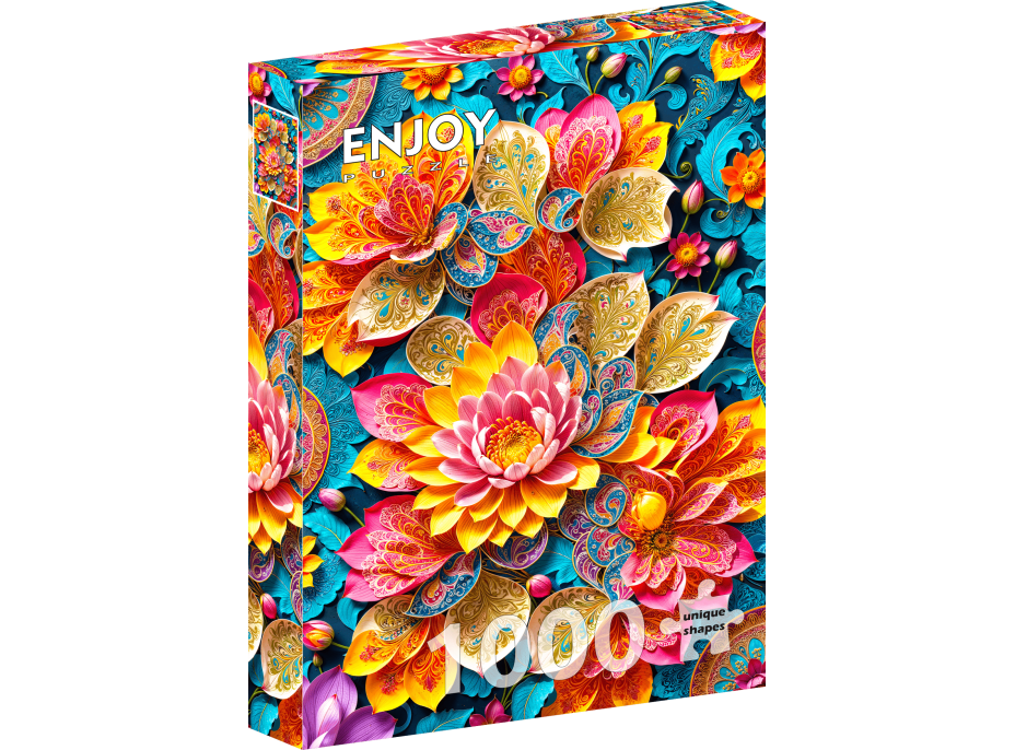 ENJOY Puzzle Elegantní vodní linky 1000 dílků