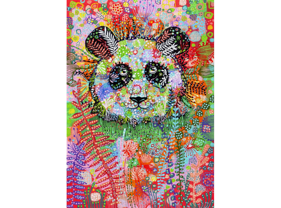 ENJOY Puzzle Enigmatická panda 1000 dílků