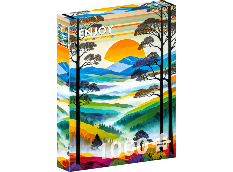 ENJOY Puzzle Horský vánek 1000 dílků