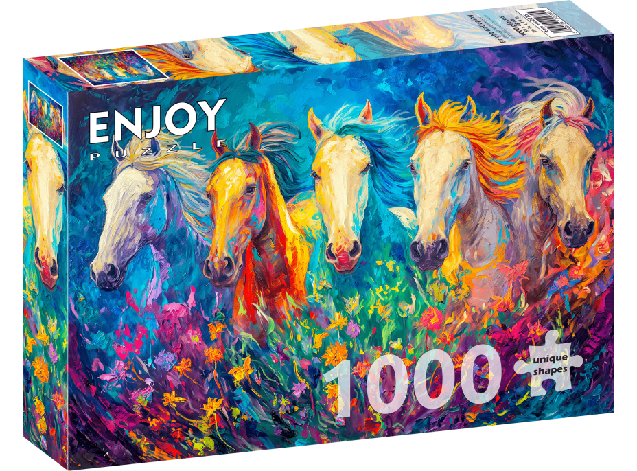ENJOY Puzzle Jasný cval 1000 dílků