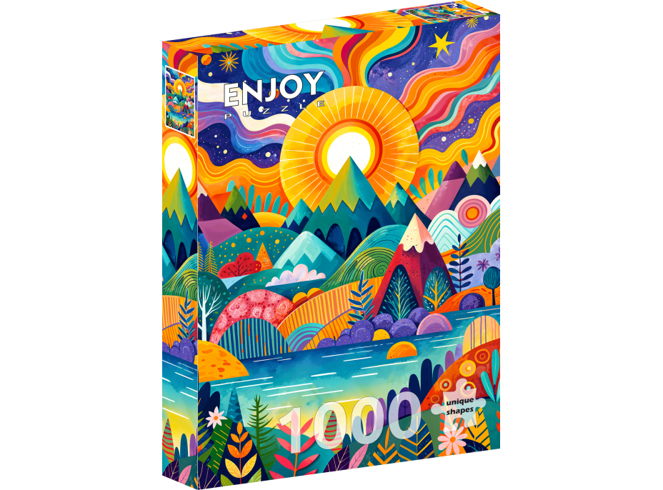 ENJOY Puzzle Kouzelný horizont 1000 dílků