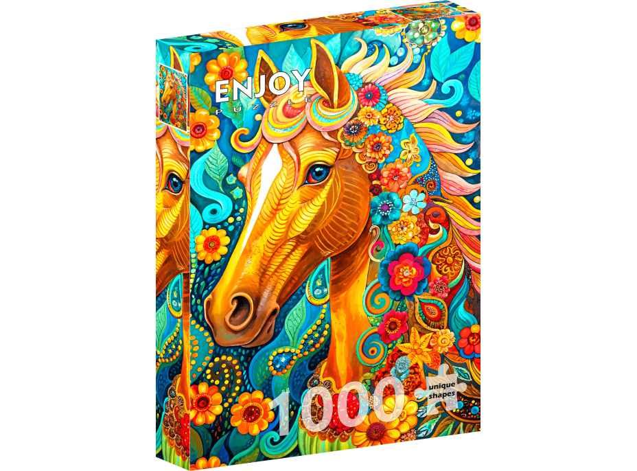 ENJOY Puzzle Kvetoucí hříva 1000 dílků