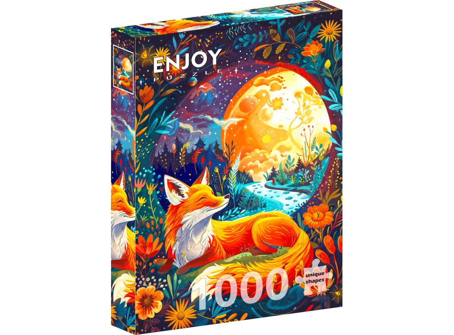 ENJOY Puzzle Měsíční liška 1000 dílků