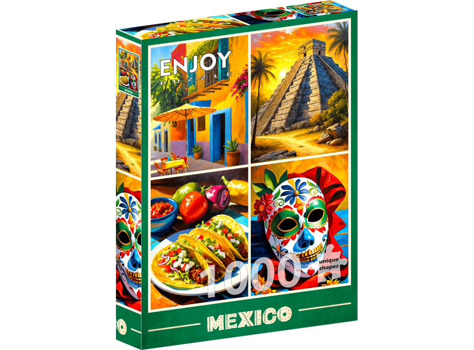 ENJOY Puzzle Mexiko 1000 dílků