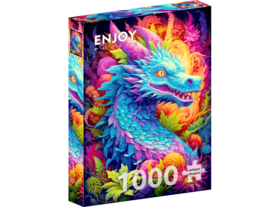 ENJOY Puzzle Nebeský drak 1000 dílků