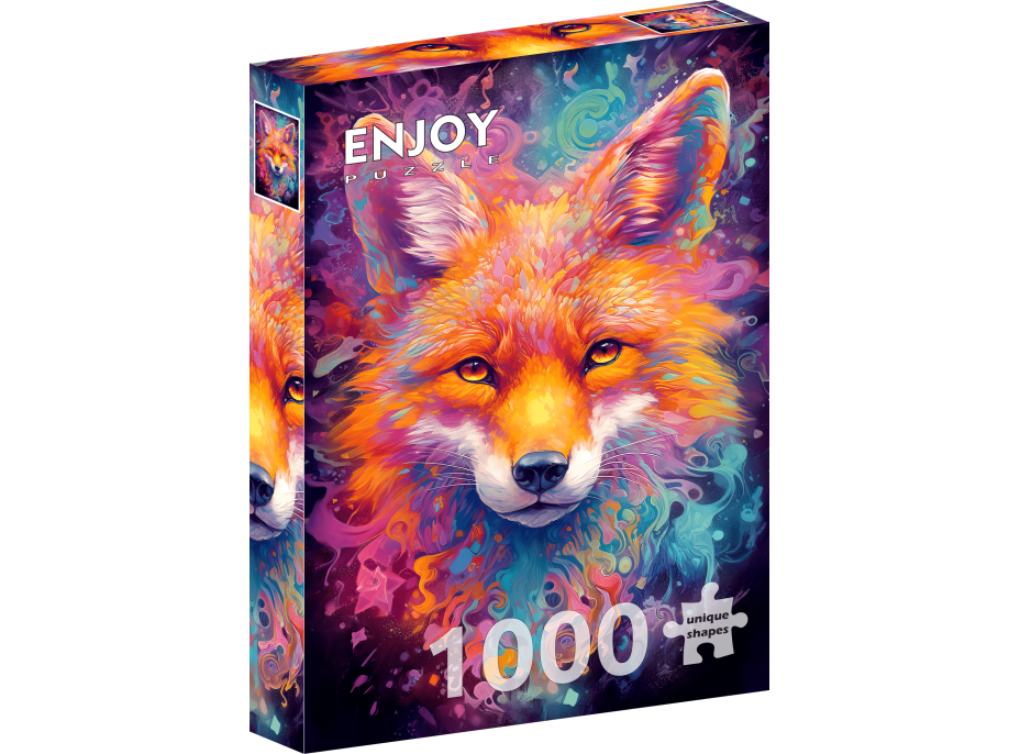 ENJOY Puzzle Ohnivá liška 1000 dílků