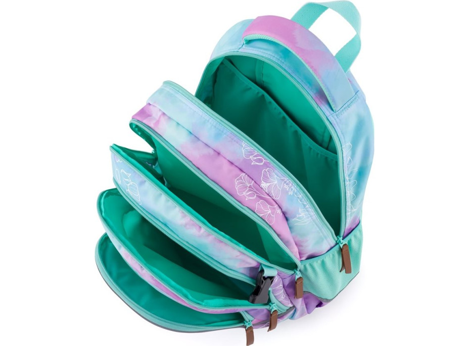 OXYBAG Školní batoh OXY SCOOLER Flowers