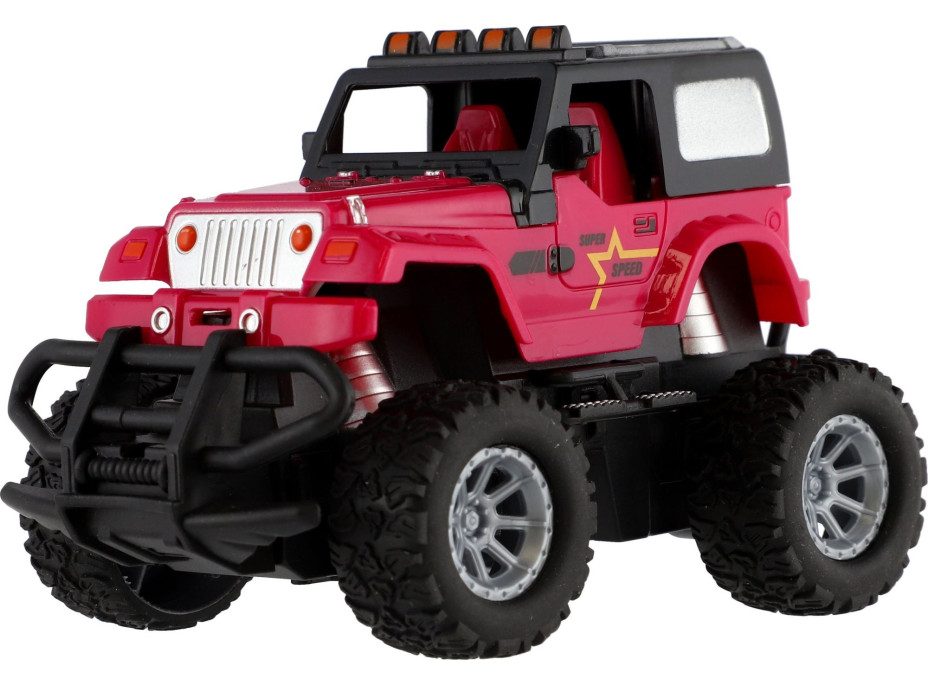 TEDDIES Terénní auto RC 1:43 růžové