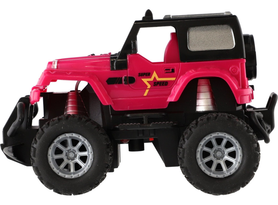 TEDDIES Terénní auto RC 1:43 růžové