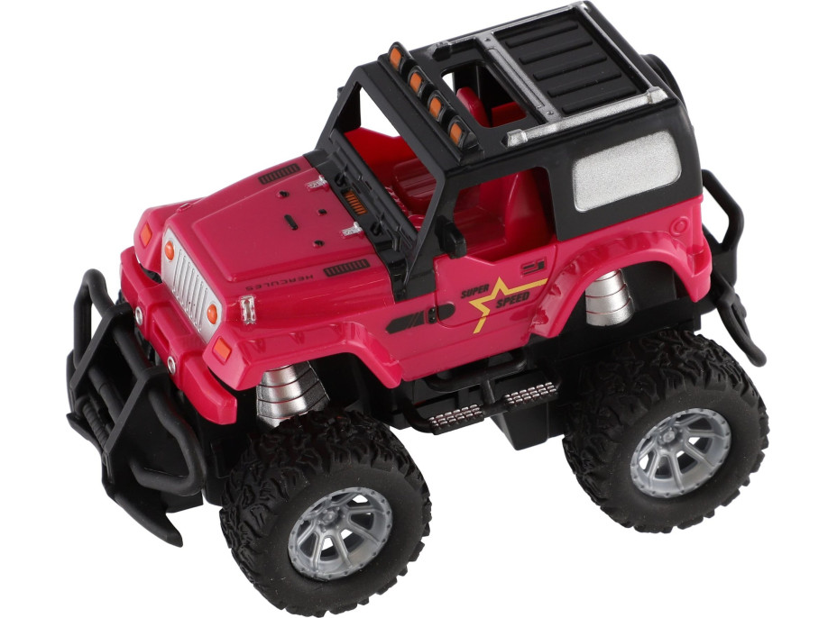 TEDDIES Terénní auto RC 1:43 růžové
