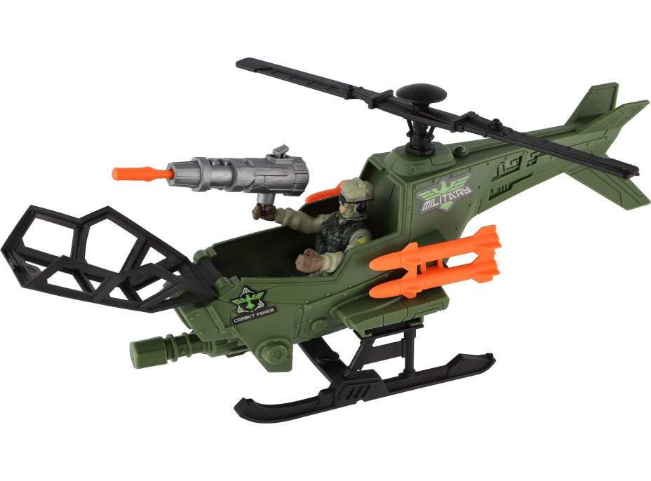 TEDDIES Vojenská sada s helikoptérou