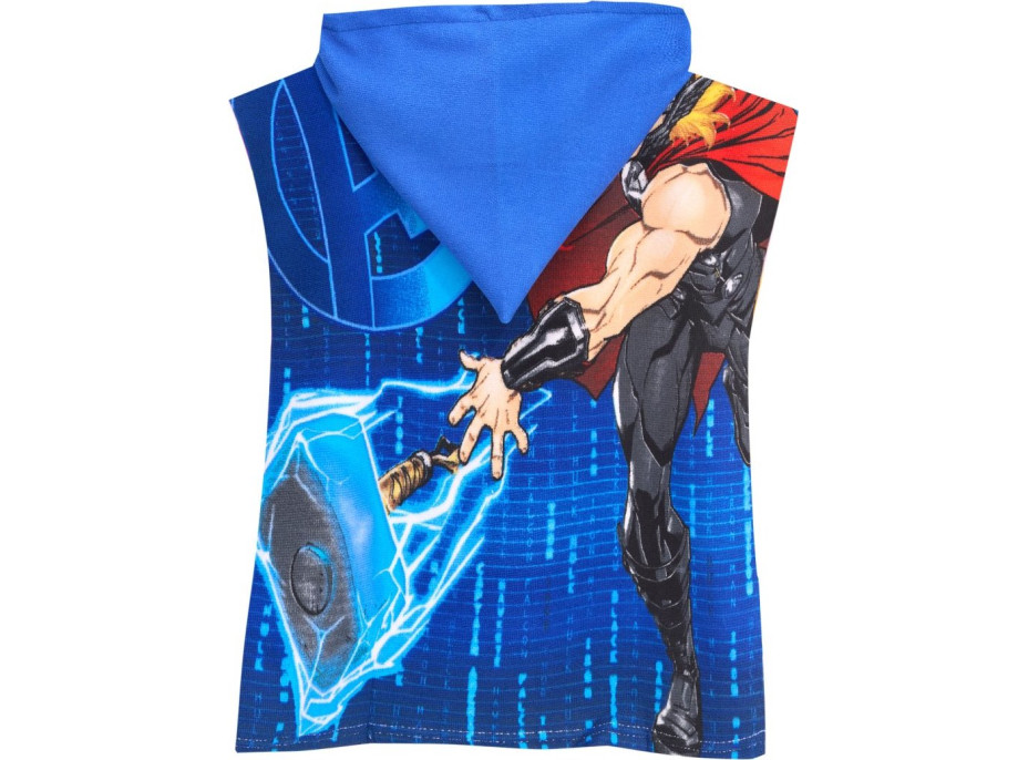 Dětská rychleschnoucí osuška s kapucí AVENGERS 50x100 cm