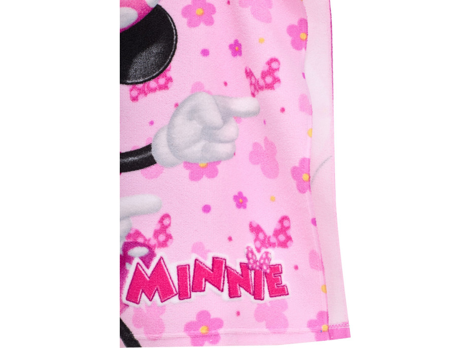 Dětská rychleschnoucí osuška s kapucí MINNIE 50x100 cm