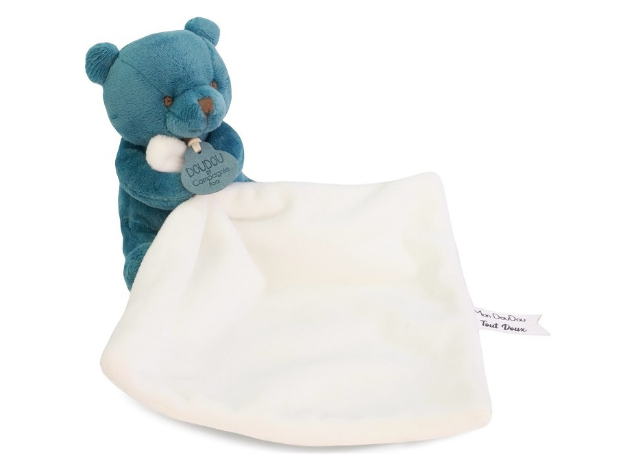 Doudou Můj malý medvídek 10 cm modrý