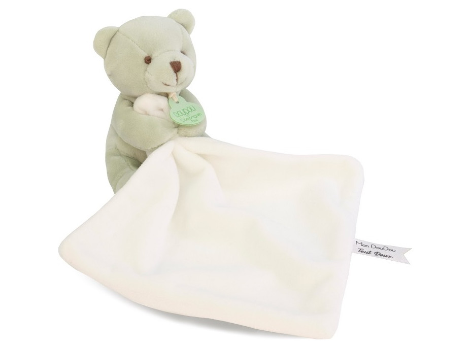 Doudou Můj malý medvídek 10 cm světle zelený