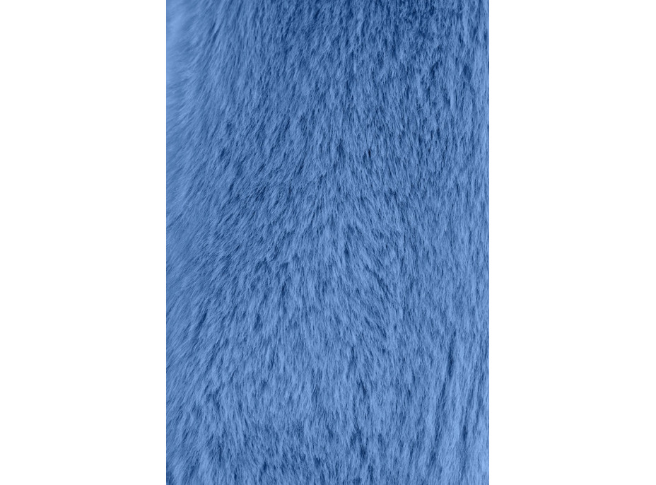 Doudou Plyšový králíček s šátkem modrý 35 cm