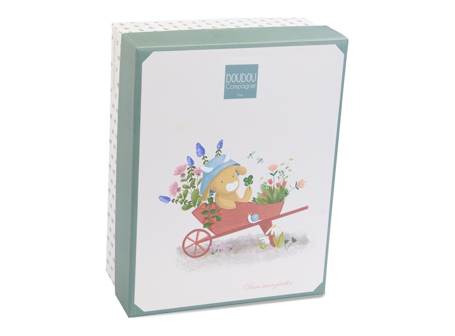 Doudou Dárková sada Plyšový muchláček kravička Aneth 27 cm