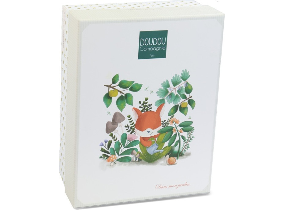 Doudou Dárková sada Plyšový muchláček liška Romarin 27 cm