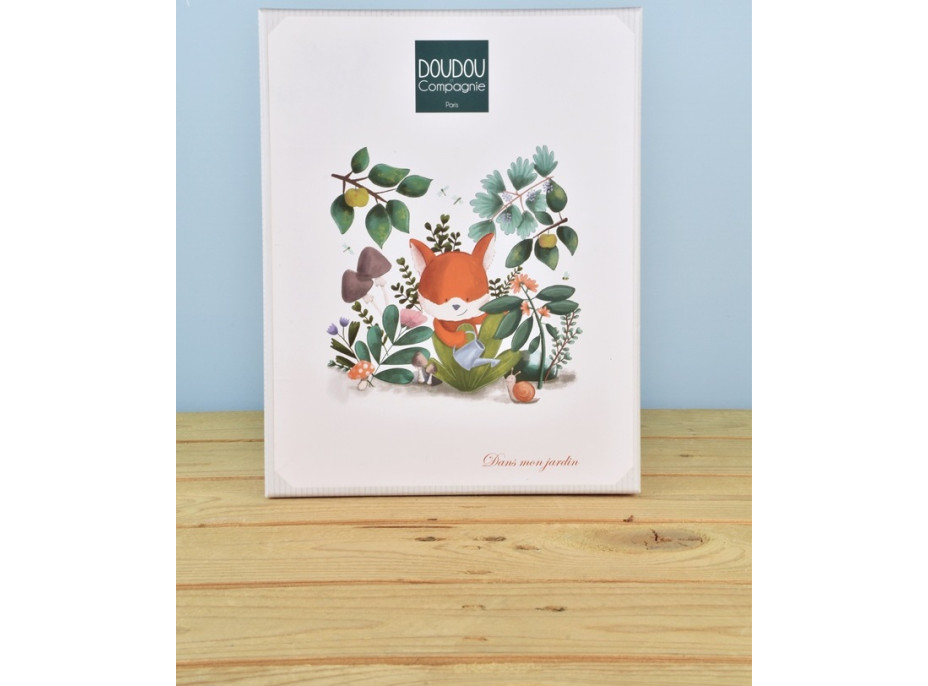 Doudou Dárková sada Plyšová liška Romarin hrající melodii 20 cm