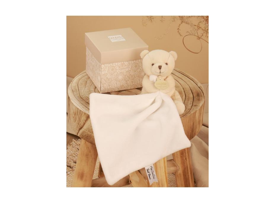 Doudou Můj malý medvídek 10 cm béžový