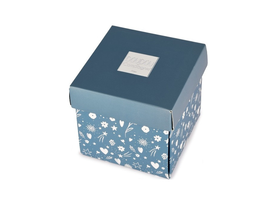 Doudou Můj malý medvídek 10 cm modrý