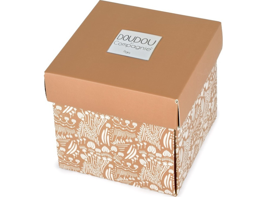 Doudou Můj malý medvídek 10 cm oranžový