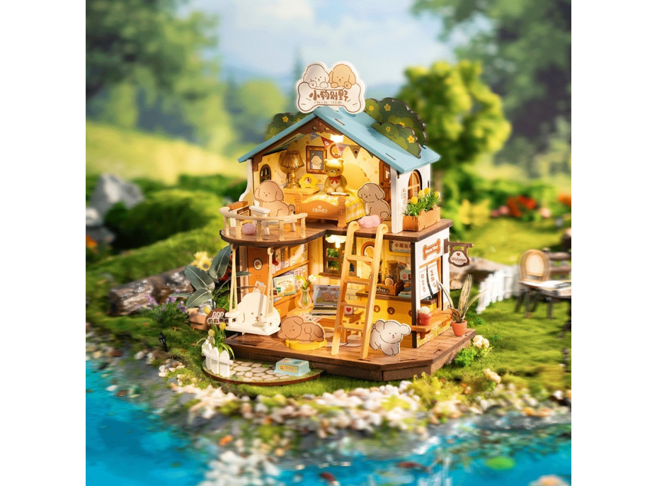 RoboTime Miniatura domečku Domeček pro štěňátka