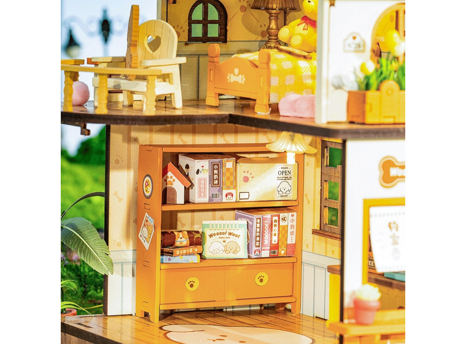 RoboTime Miniatura domečku Domeček pro štěňátka
