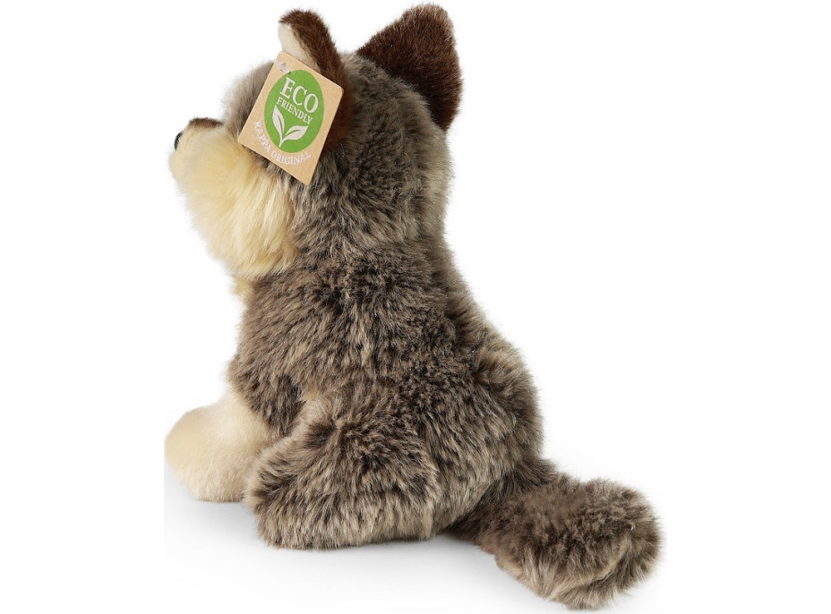 Rappa Plyšový vlk sedící 18 cm ECO-FRIENDLY