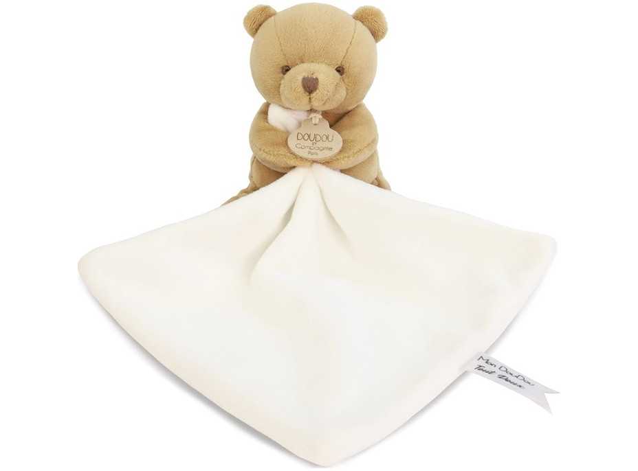 Doudou Můj malý medvídek 10 cm hnědý