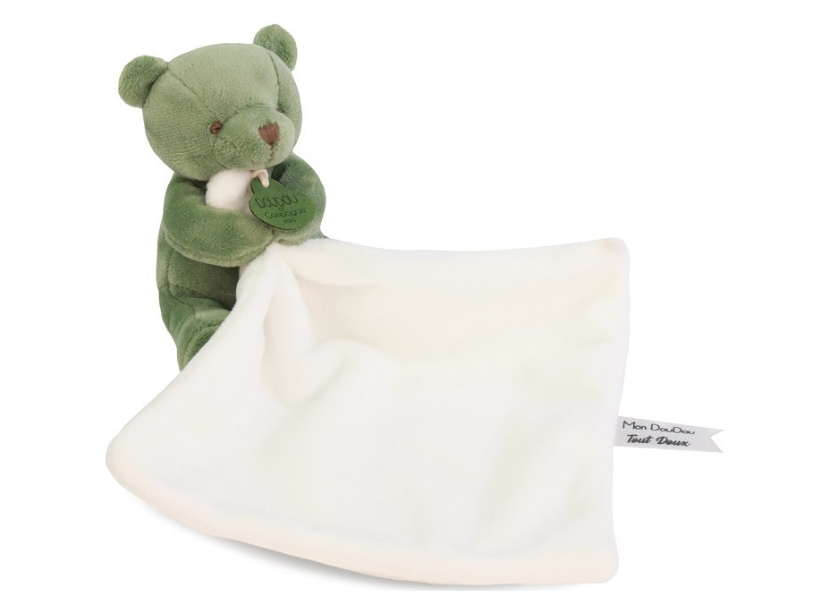 Doudou Můj malý medvídek 10 cm zelený