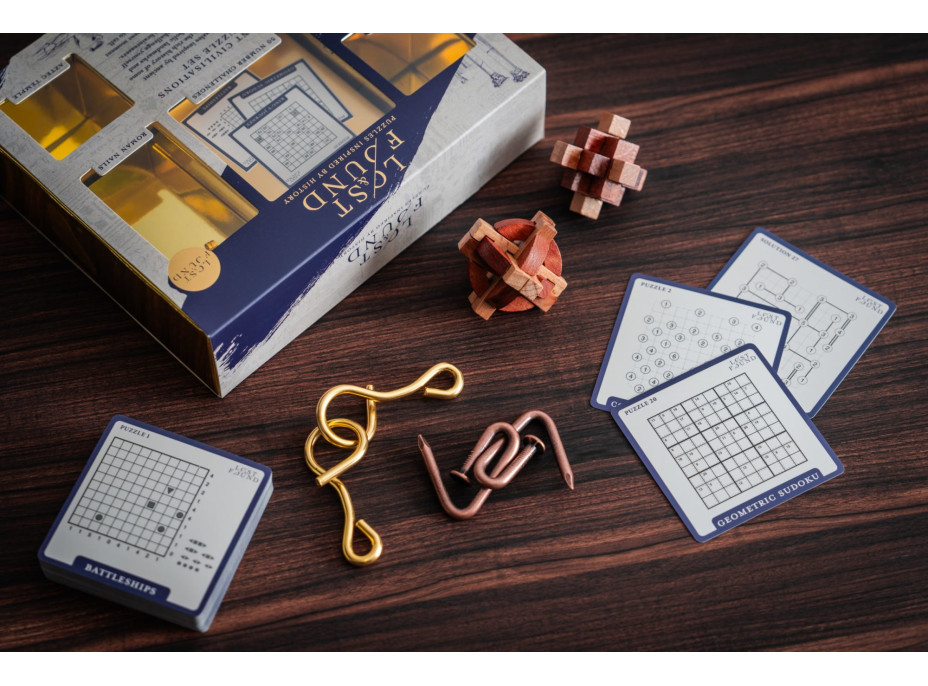 PROFESSOR PUZZLE LOST&FOUND: Hlavolam Starověká civilizace 5v1