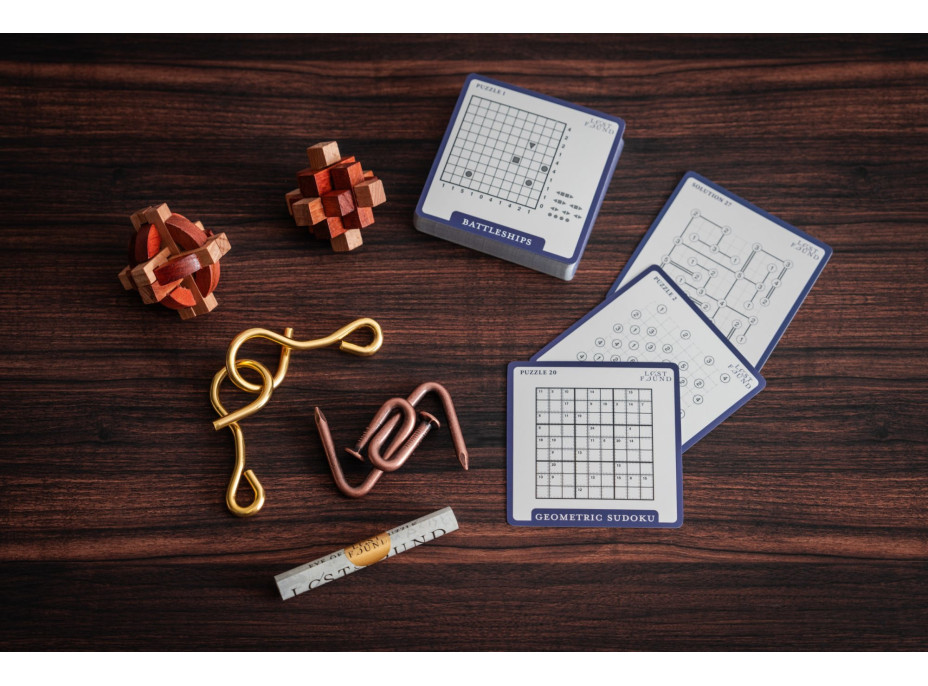 PROFESSOR PUZZLE LOST&FOUND: Hlavolam Starověká civilizace 5v1