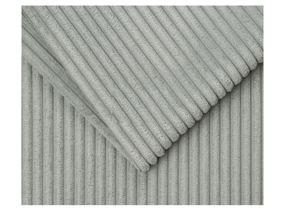 Vyvýšená postel z masivu borovice s rozkládací pohovkou SOFIE - 200x90/140 cm - přírodní/šedá