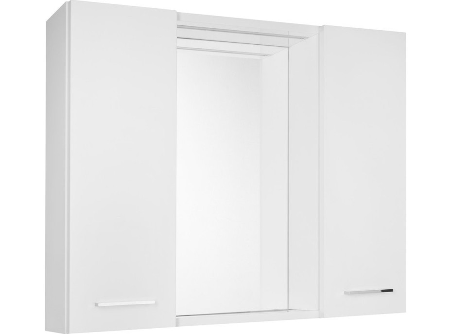 Aqualine ZOJA/KERAMIA FRESH STRIP galerka s LED osvětlením, 70x60x14cm, bílá 45025S