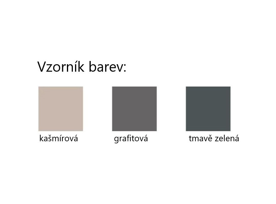 Předsíňová stěna se zrcadlem SPOT - grafitová