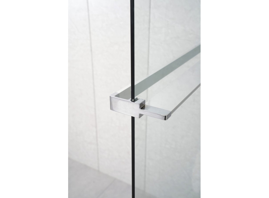 Sapho Police na walk-in zástěnu, 142cm, chrom EG1410