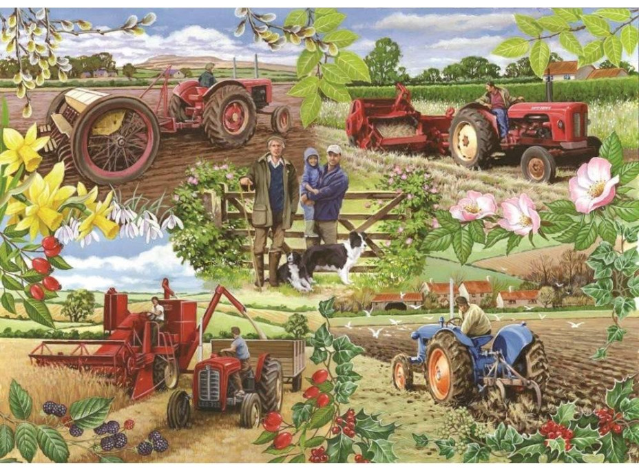 HOP Puzzle Farmářův rok 1000 dílků