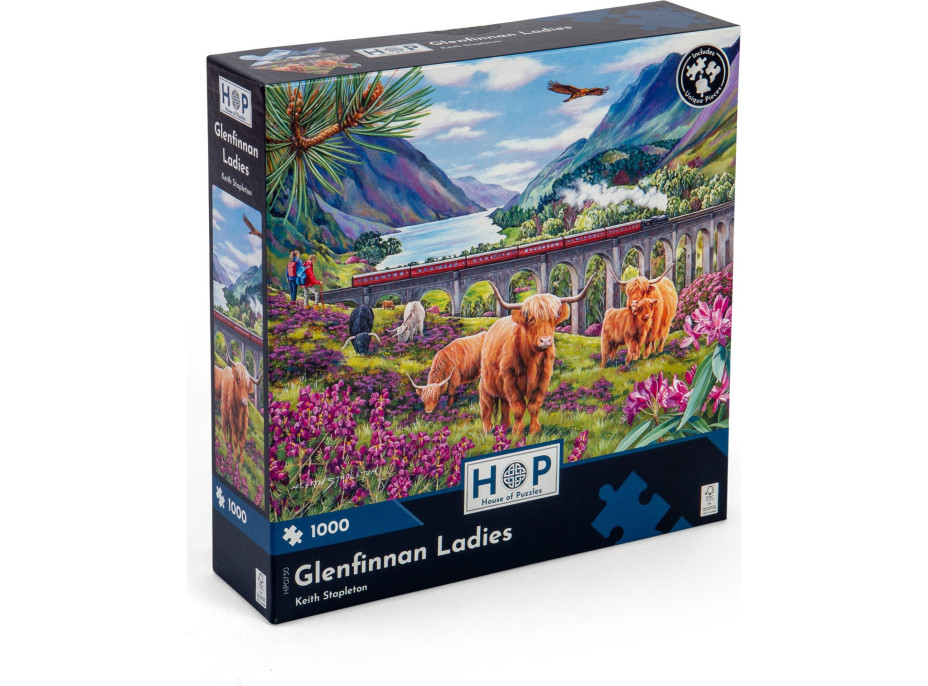 HOP Puzzle Glenfinnanské dámy 1000 dílků